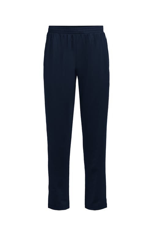 Lands' End School Uniform  Active Performance Track Pants In Blue