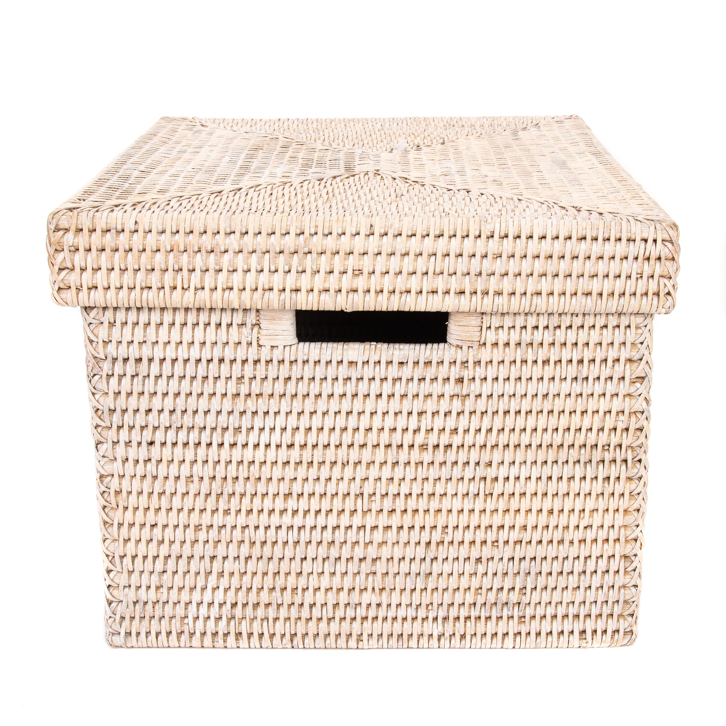 Artifacts Trading Company™ Rattan Letter File Storage Box with Lid ...