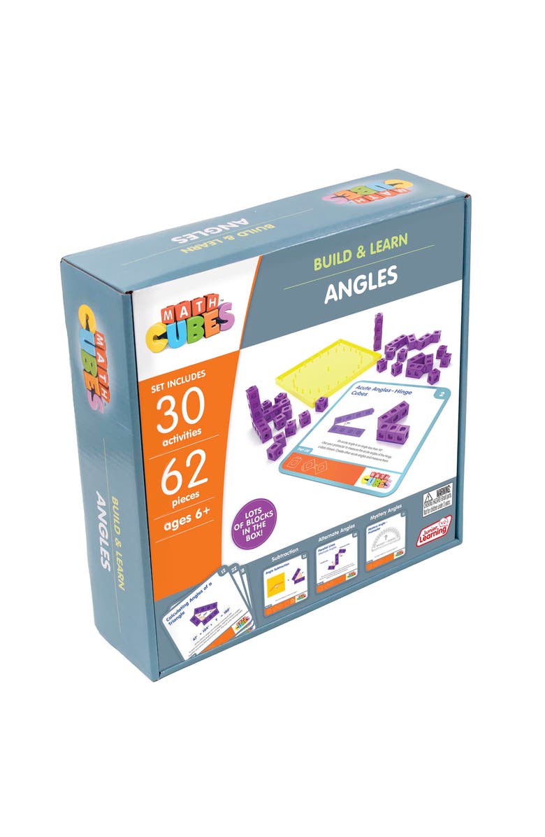 Junior Learning Mathcubes Angles Activity Set, Alternate, color, Multicolored