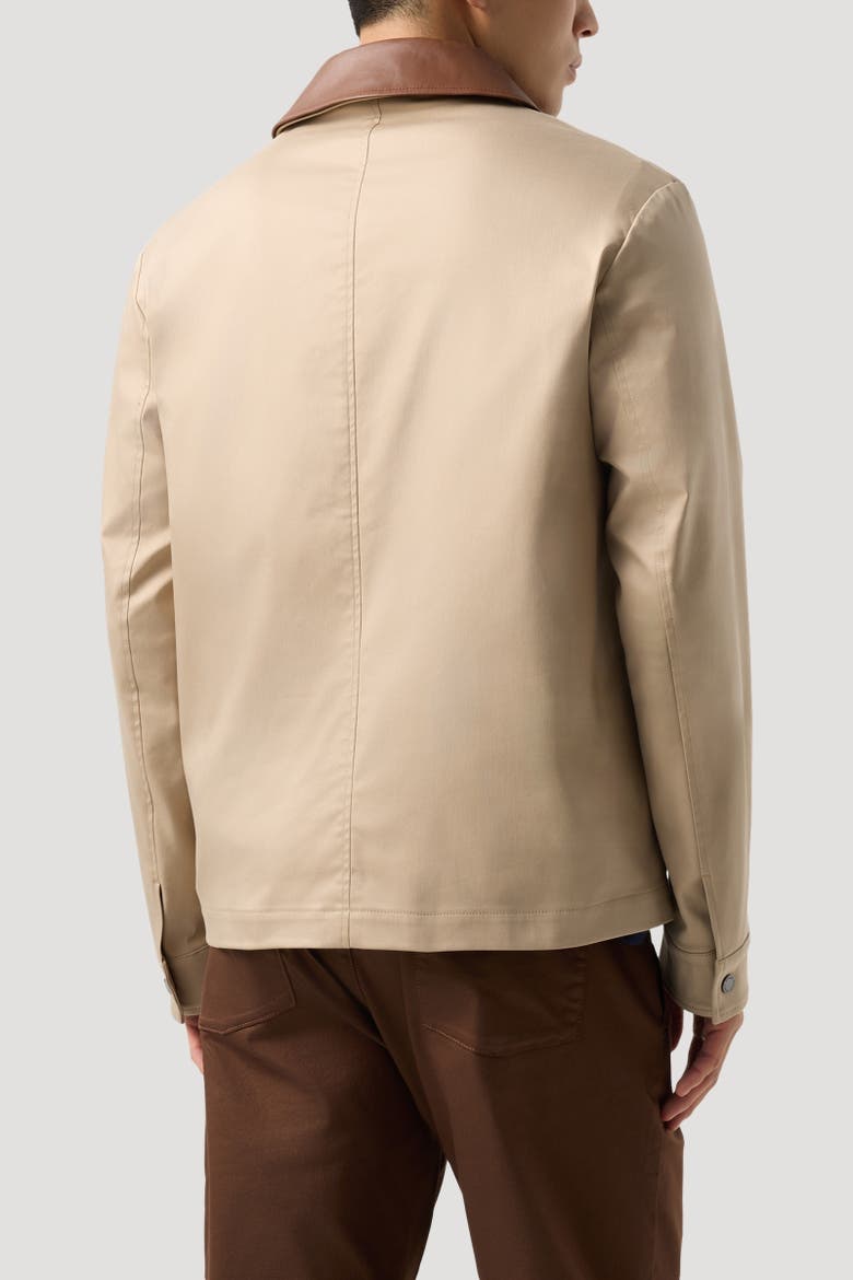 Twill Jacket Mirco, Alternate, color, Beige