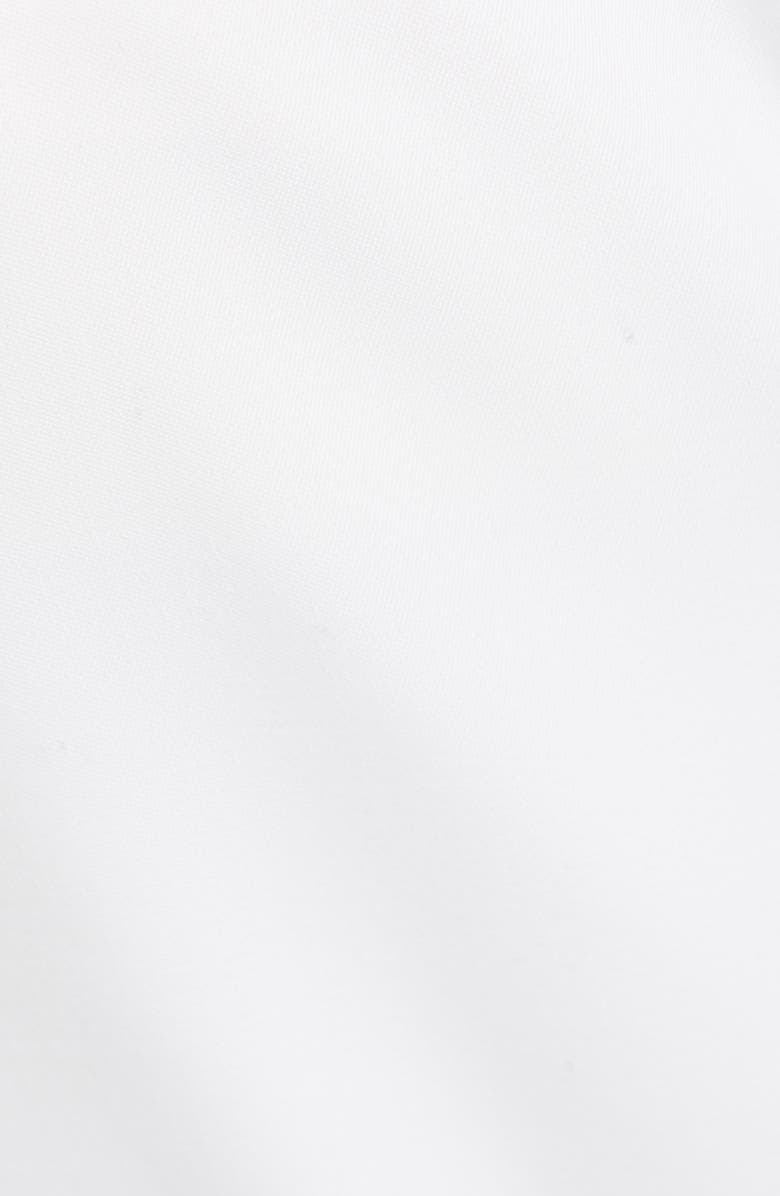 Saint Laurent White Wool Straight Leg Pants, Alternate, color, 