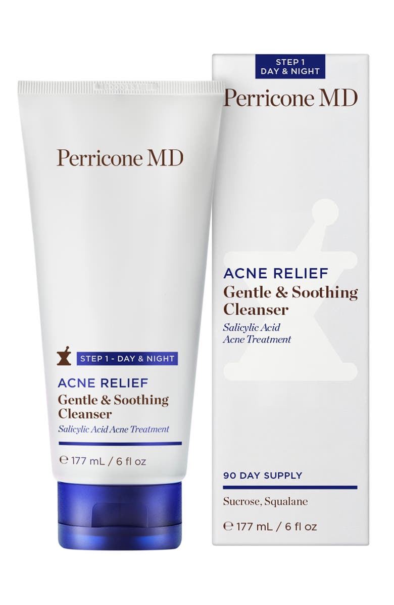 Perricone MD Acne Relief Gentle & Soothing Cleanser, Alternate, color, 