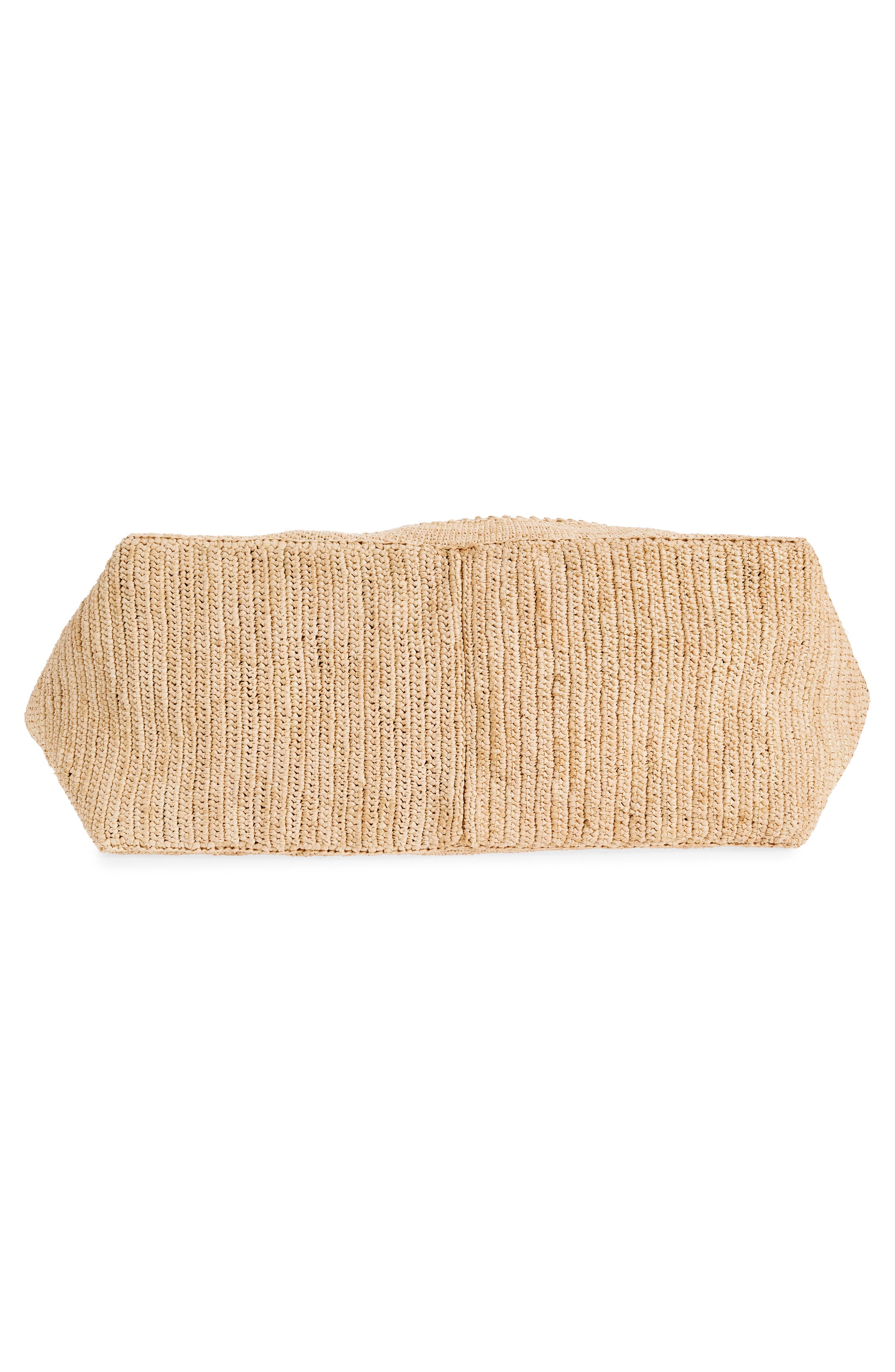 Stella McCartney Summer Living Raffia Tote, Alternate, color, 