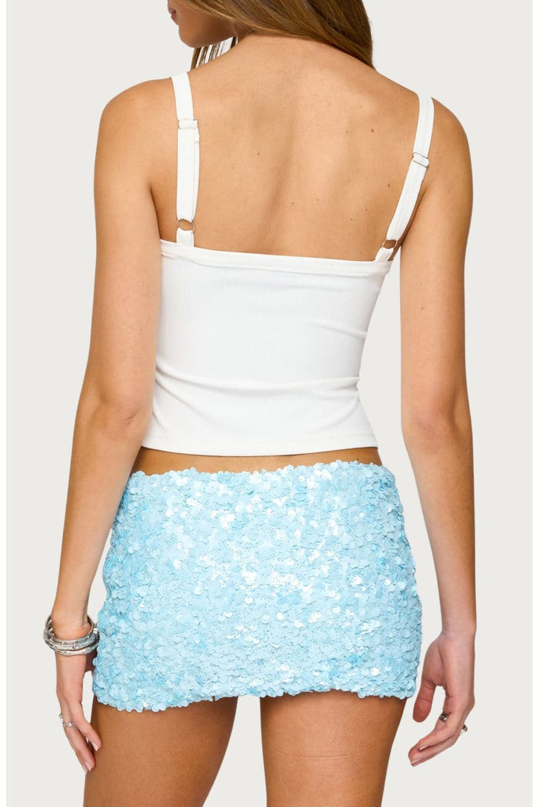 Karin Cutout Crop Tank, Alternate, color, WHITE