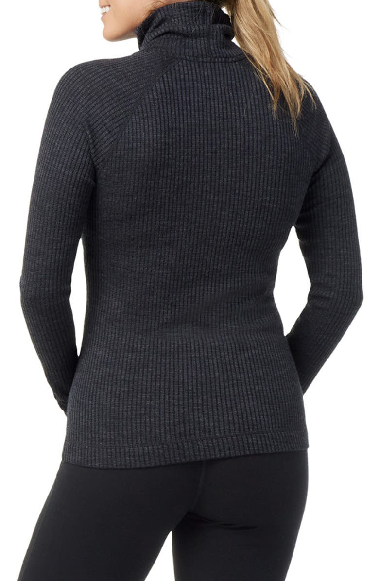 Smartwool Long Sleeve Merino Wool Turtleneck Top, Alternate, color,