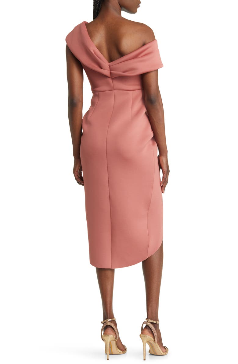 ASOS DESIGN Twist Front Asymmetric Dress | Nordstrom