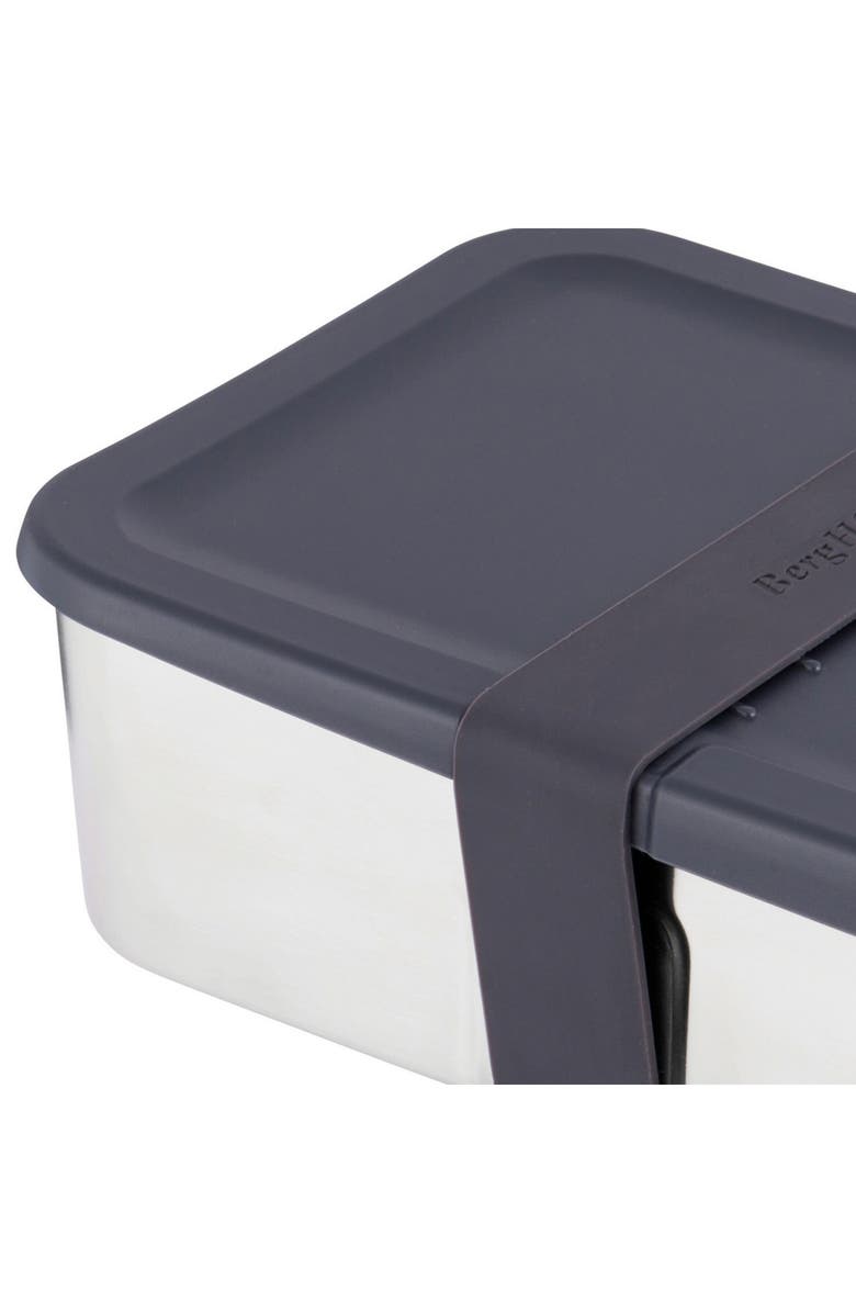 BergHOFF Essentials 6-Piece Lunch Box Set, Alternate, color, Silver