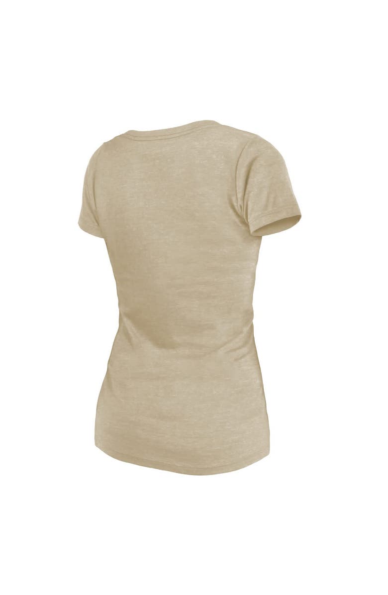 FANATICS Women's Fanatics Cream New York Yankees 2024 World Series Modest Tri-Blend V-Neck T-Shirt, Alternate, color, 