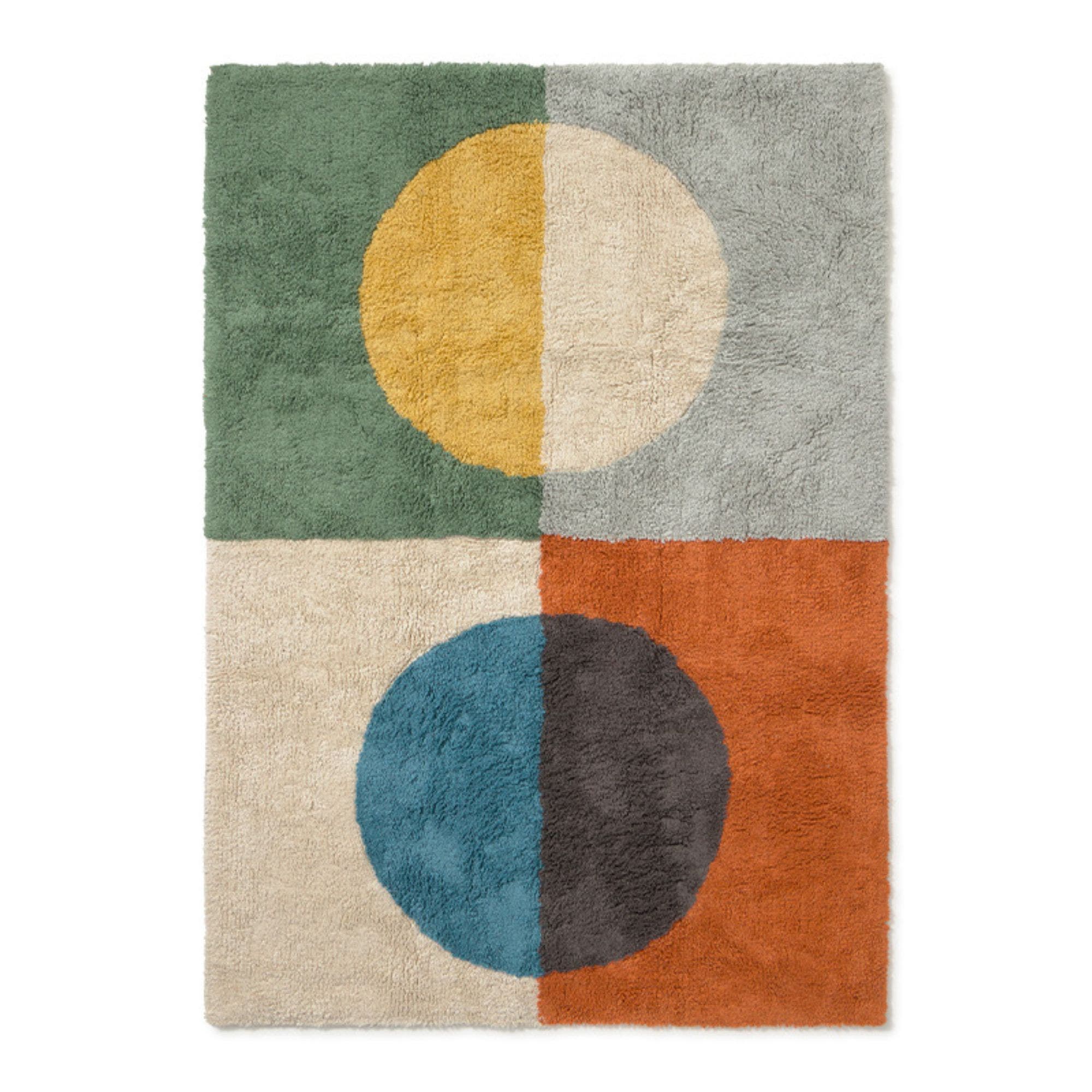 selected Green, Blue, Orange, Beige