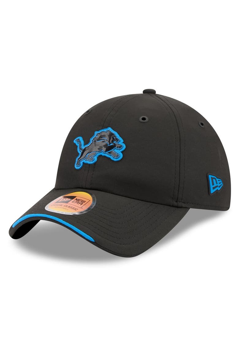 Men's New Era Black Detroit Lions 2026 Sideline Casual Classic Adjustable Hat, Main, color, Black