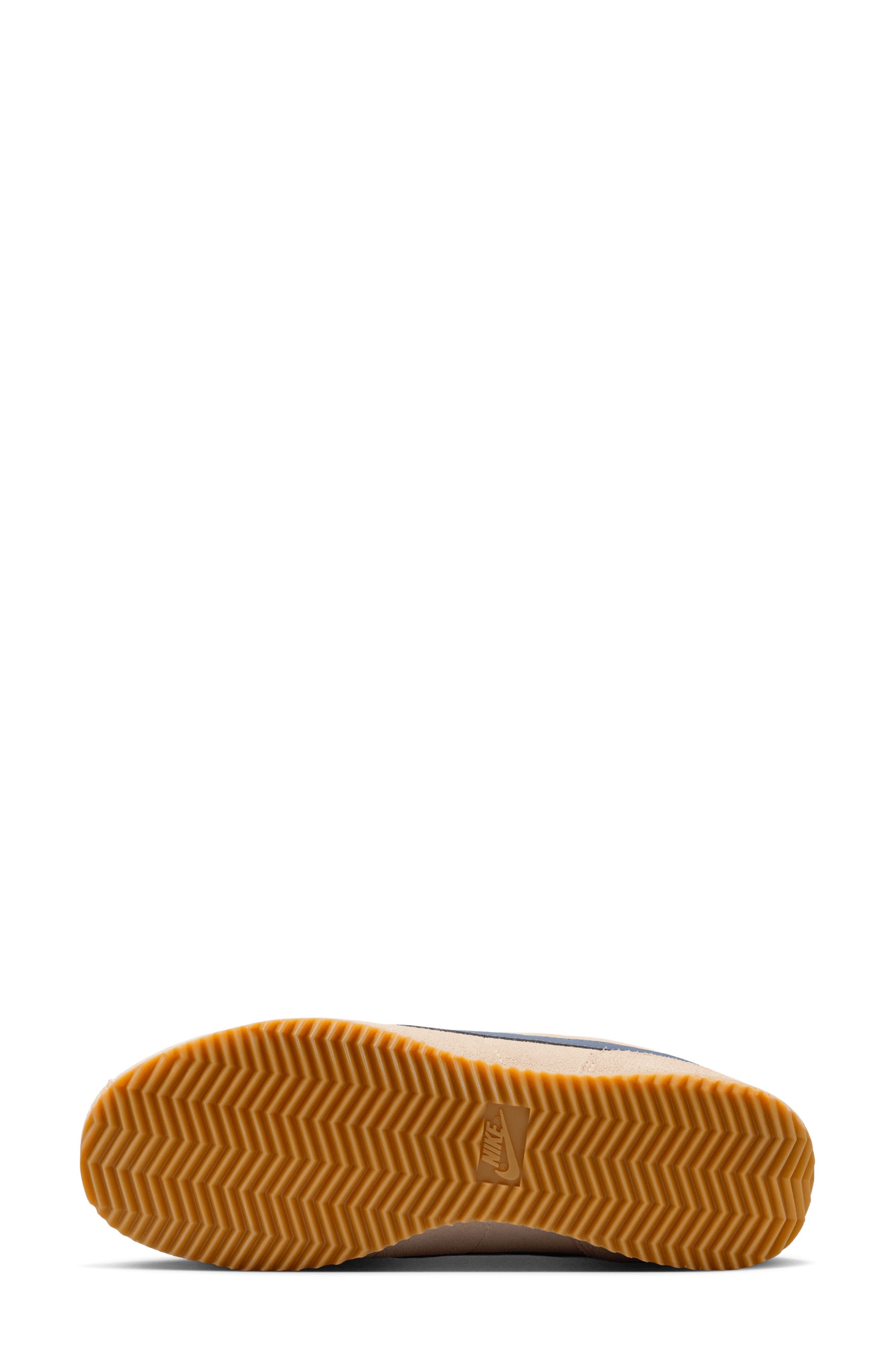 Cortez Suede Sneaker, Alternate, color, BEACH/ SAIL/ LIGHT BROWN/ NAVY