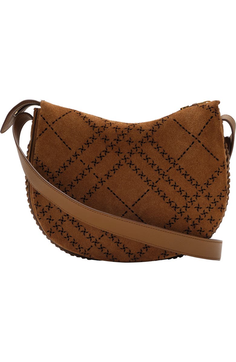 Burberry Tavistock Crossbody Bag, Alternate, color, Hazel Brown