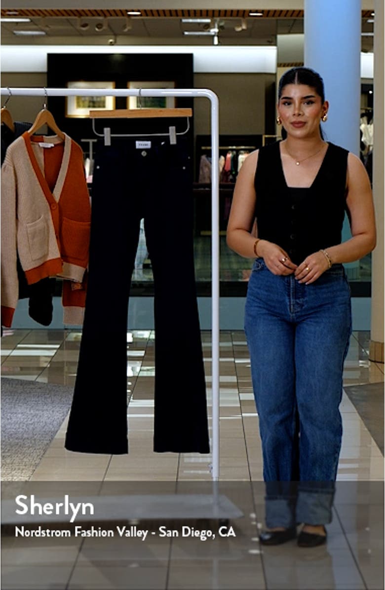 Le High Waist Flare Jeans, sales video thumbnail