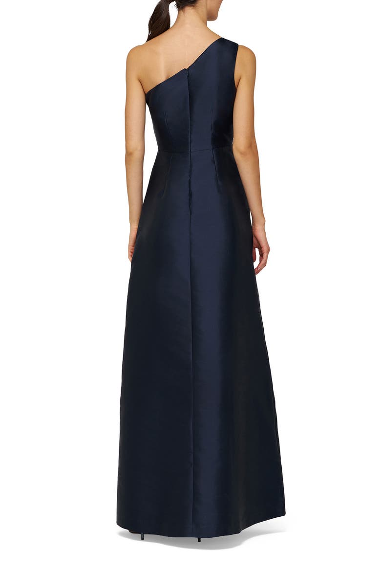 Gillian Beaded Flower Gown, Alternate, color, DARK MIDNIGHT
