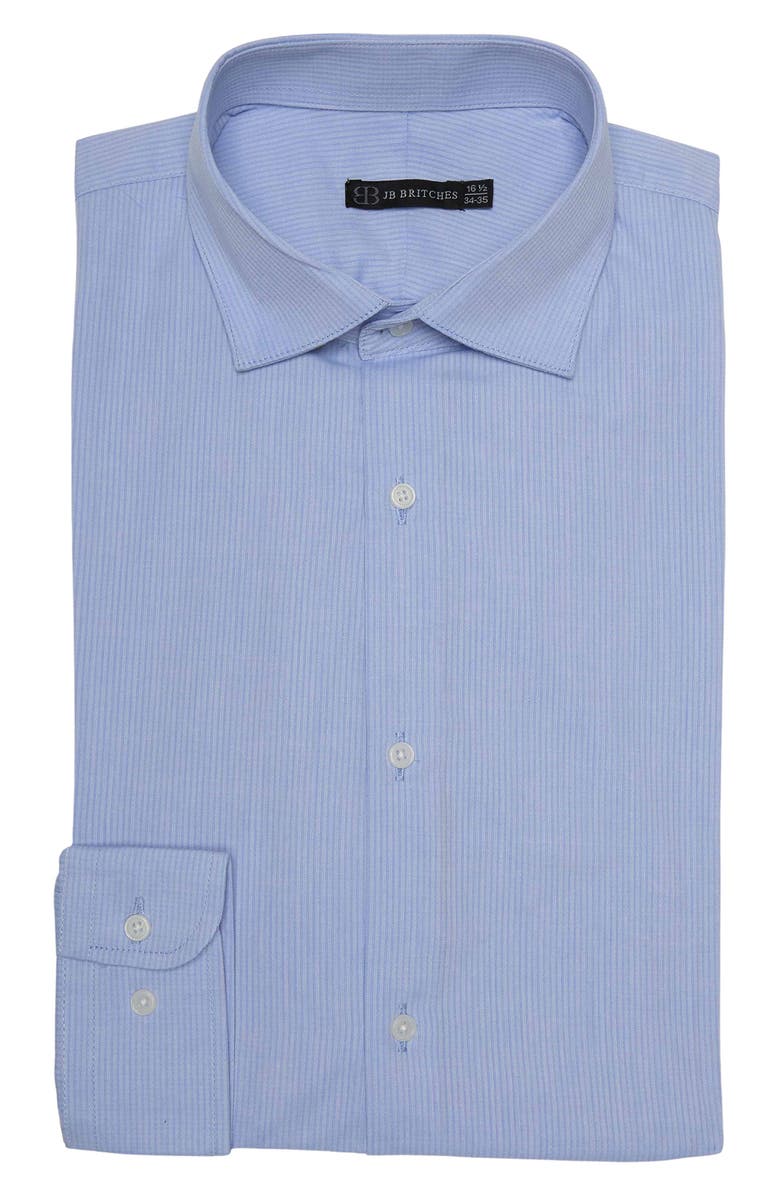 JB Britches Slim Striped Dress Shirt, Main, color, 