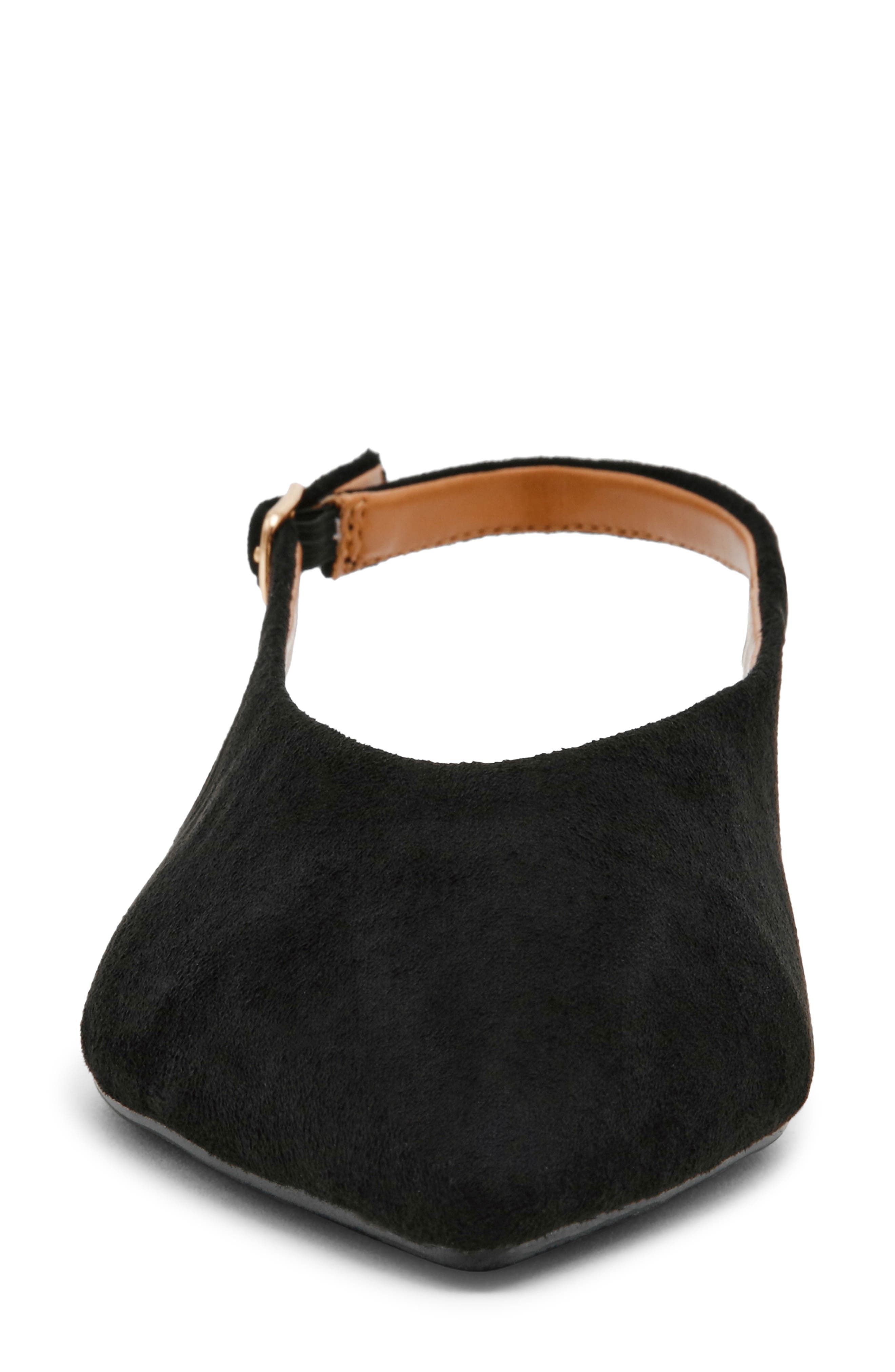 DV by Dolce Vita Empress Pointed Toe Slingback Flat, Alternate, color, Black