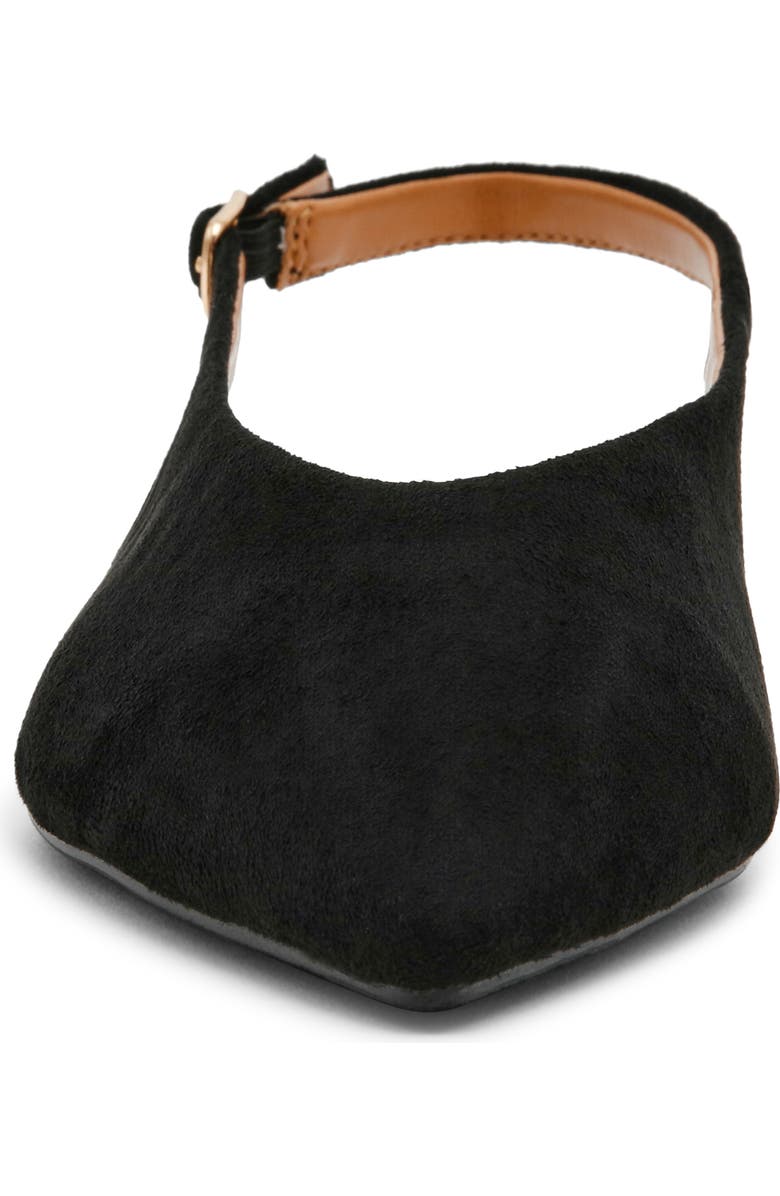 DV by Dolce Vita Empress Pointed Toe Slingback Flat, Alternate, color, Black