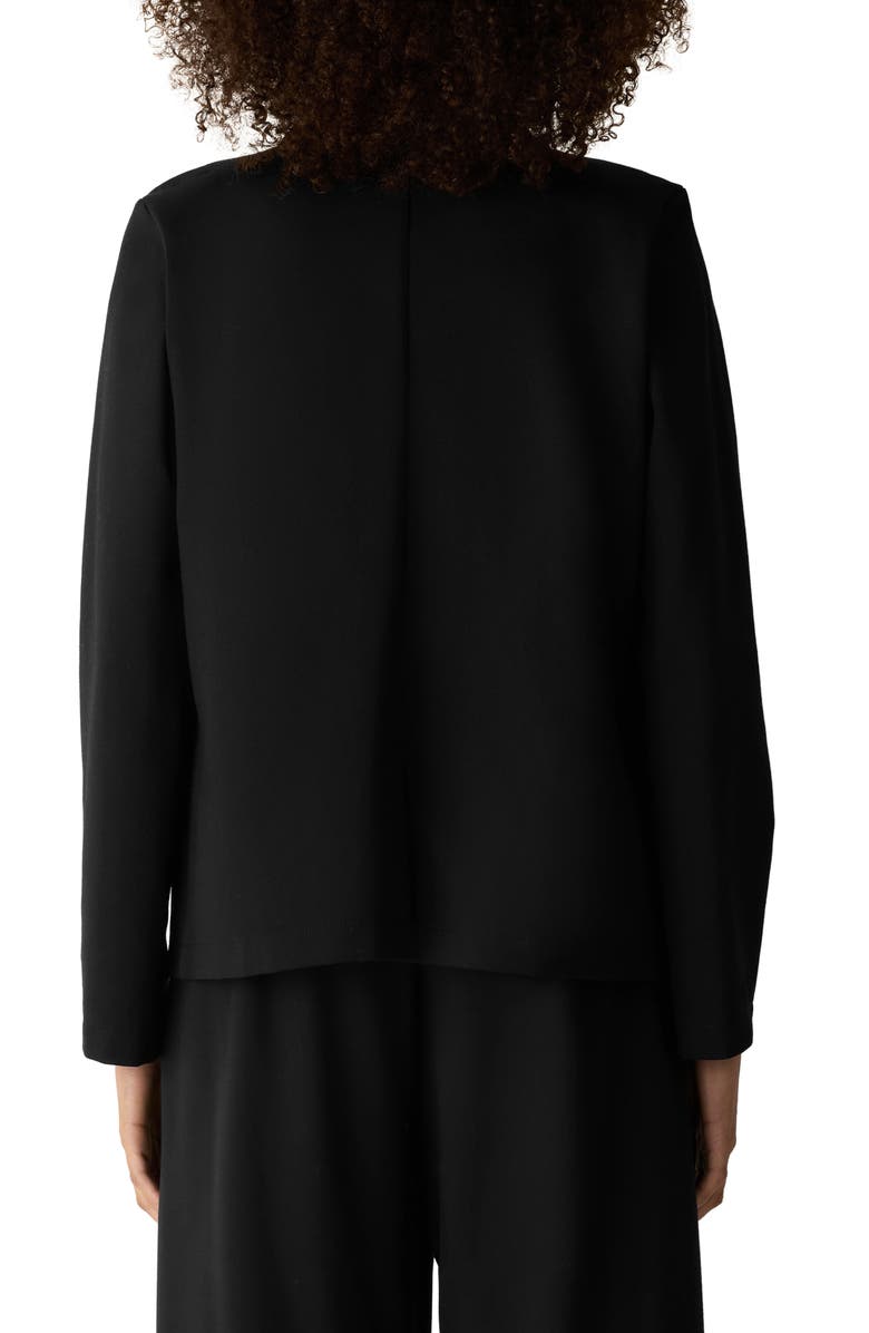 Eileen Fisher Easy Blazer, Alternate, color, Black