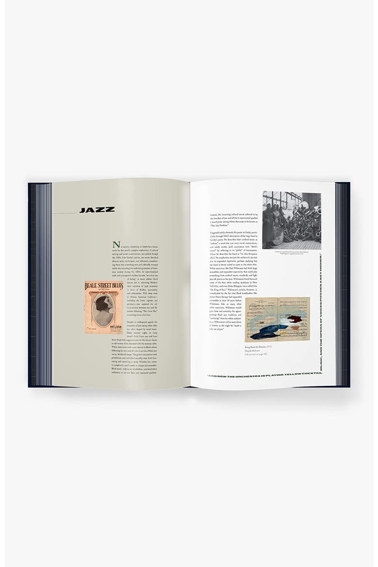 The Great Gatsby Art Novel Collector's Edition, Alternate, color, Navy