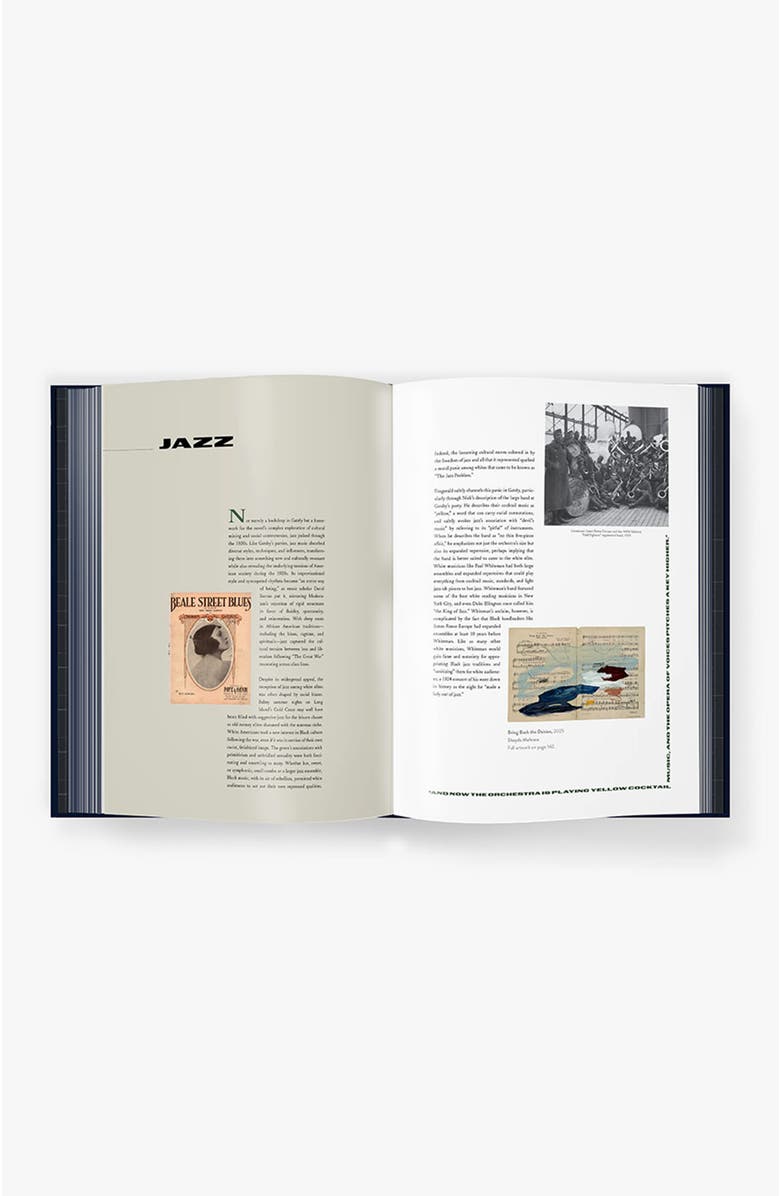 Bond & Grace The Great Gatsby Art Novel Collector's Edition, Alternate, color, Navy