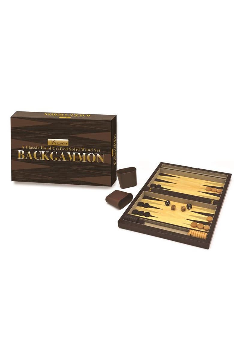 Intex Entertainment Premier Backgammon, Main, color, Multicolored