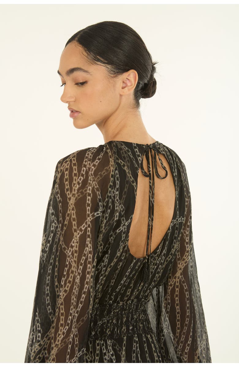 SECRET MISSION Chelsea Midi Dress, Alternate, color, Black