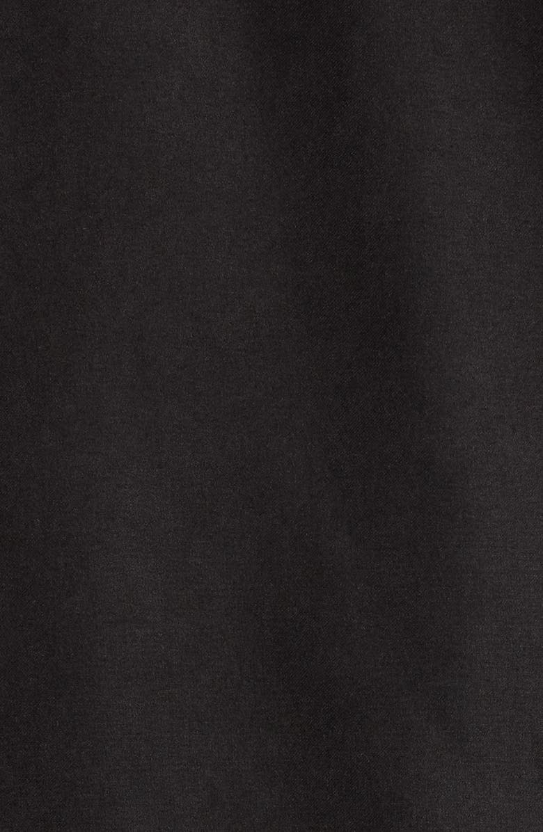 PacSun Pilot Puffer Jacket with Faux Shearling Collar, Alternate, color, Black