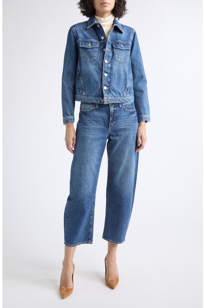 Maven Slim Denim Jacket, Alternate, color, ORWOOD