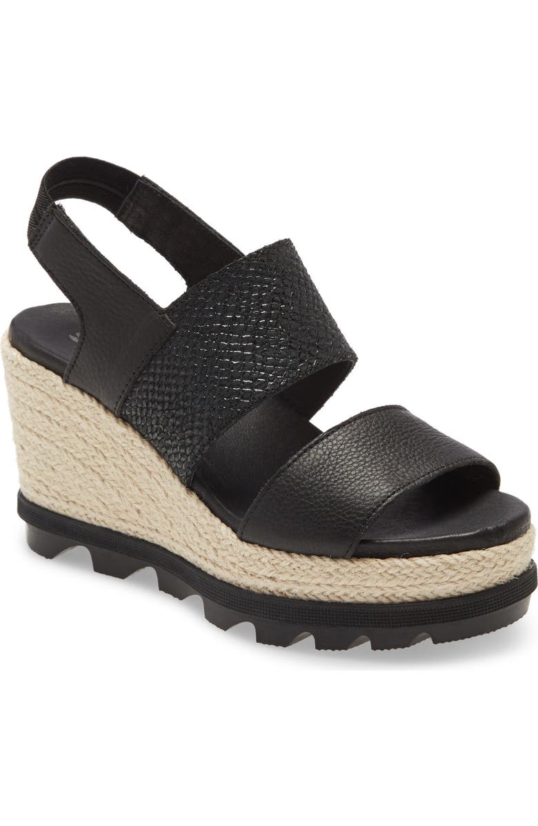 SOREL Joanie II Slingback Platform Wedge Sandal, Main, color,