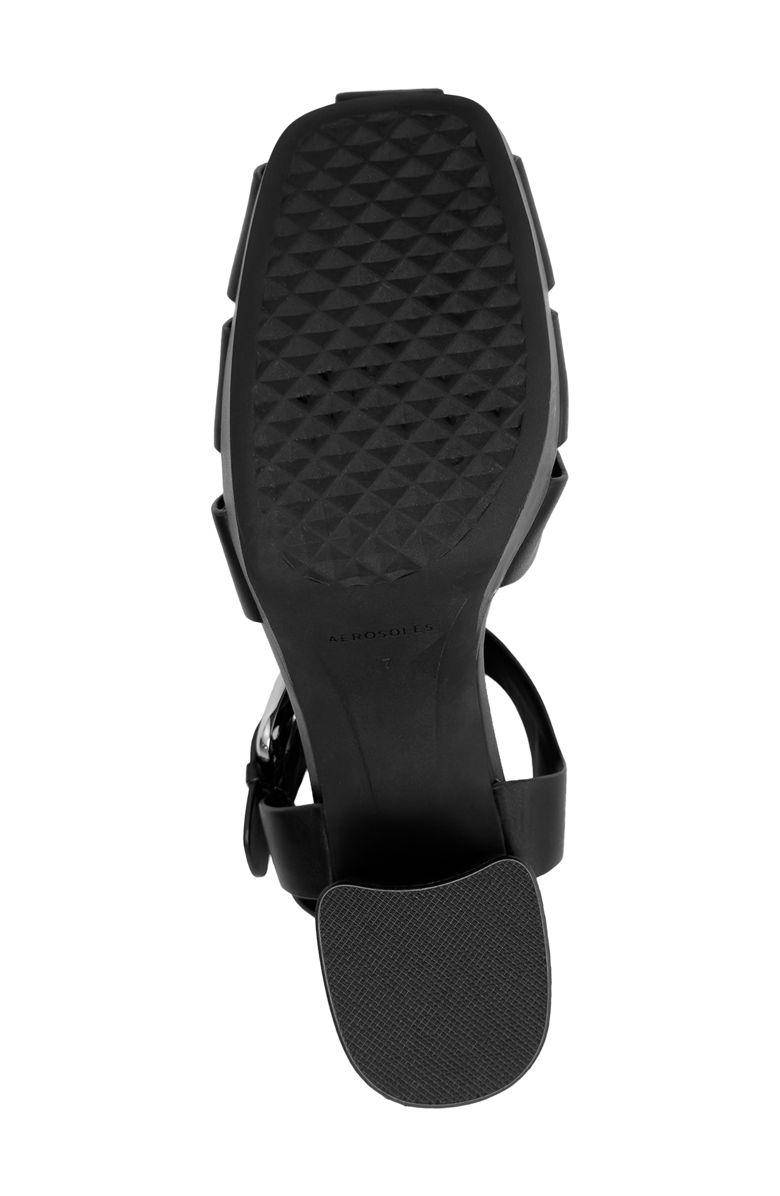 Aerosoles Soave Block Heel Sandal, Alternate, color, Black