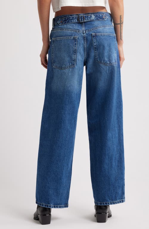 TOPSHOP TOPSHOP CINCH WIDE LEG JEANS