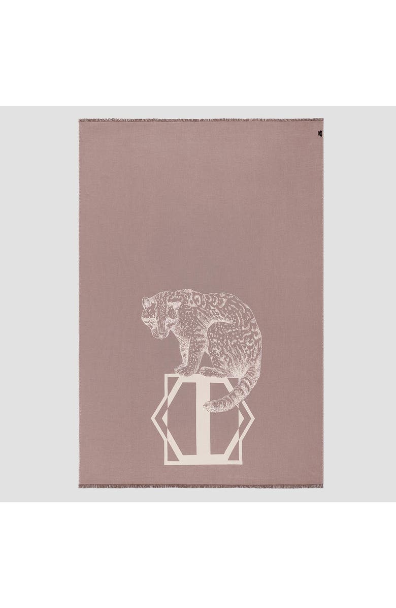 Togas Wijning throw, Alternate, color, Brown