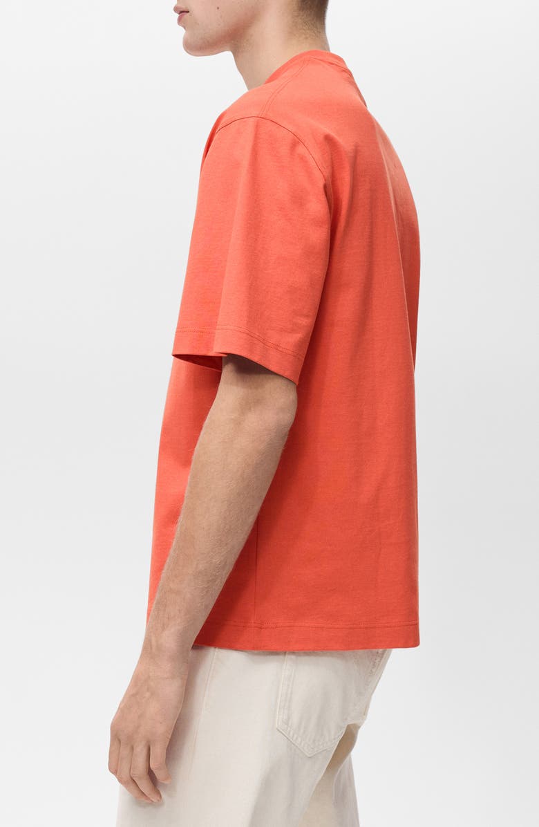 MANGO Boxy Cotton T-Shirt, Alternate, color, 