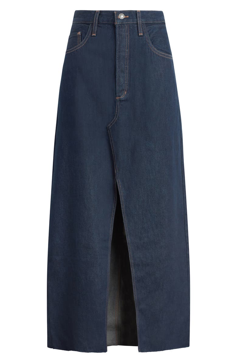 Favorite Daughter The Sunny Denim Maxi Skirt, Alternate, color, Perth