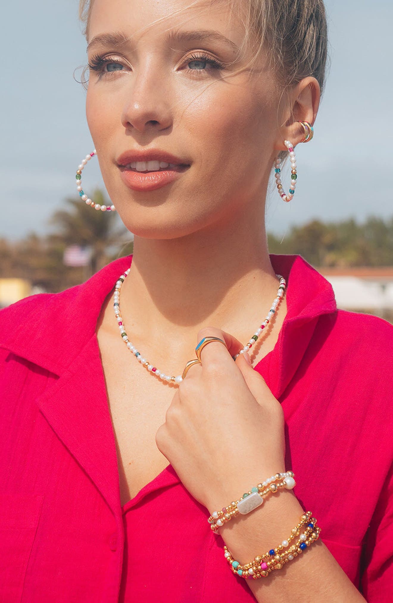 Polly Beaded Necklace
