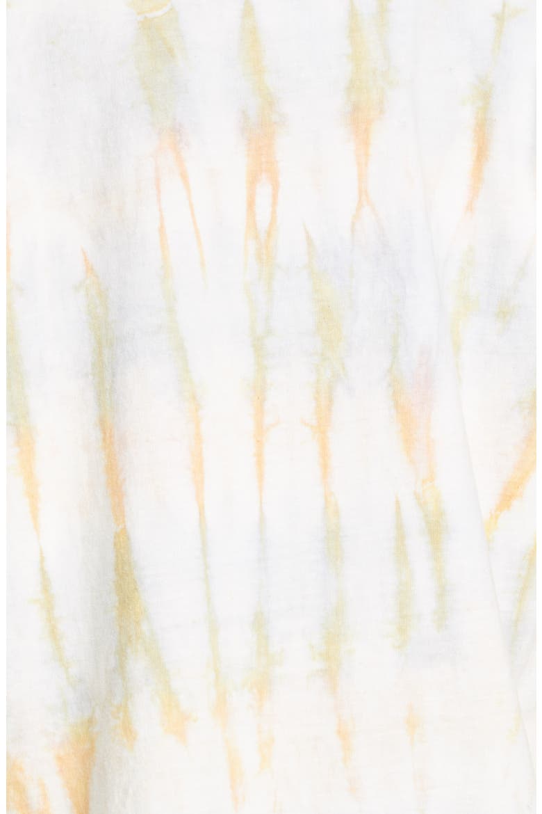 Reconstructed Tie Dye Crop T-Shirt, Alternate, color, PINK MULTI
