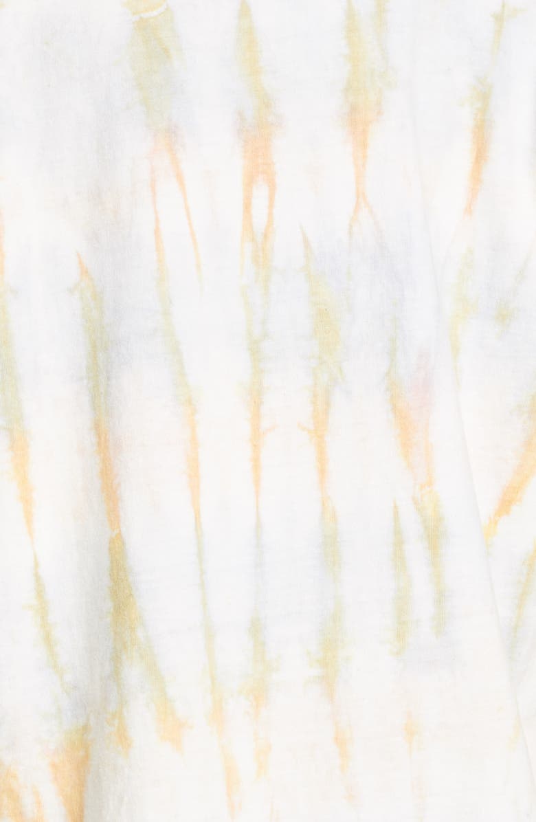 John Elliott Reconstructed Tie Dye Crop T-Shirt, Alternate, color, 