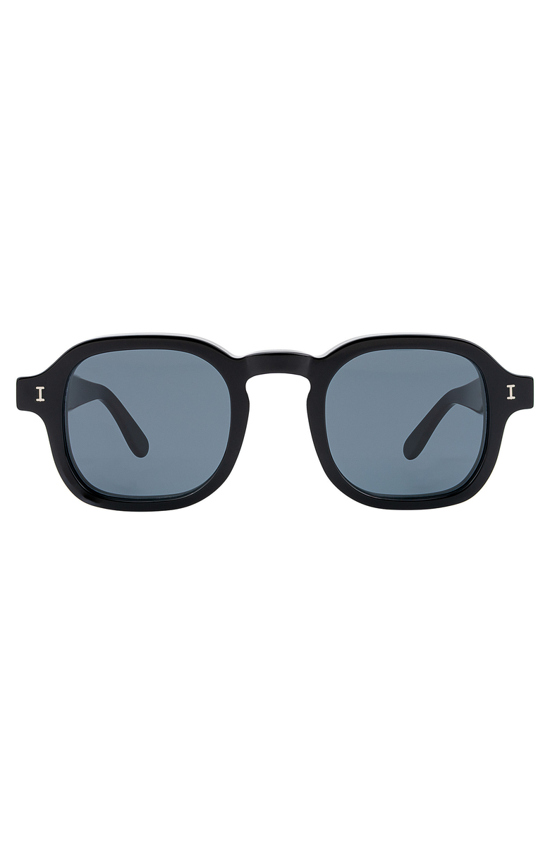 Illesteva Washington Sunglasses, Main, color, Black / Grey
