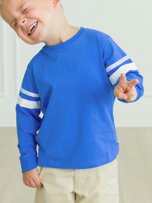 Rufflebutts Boys Racing Stripe Long Sleeve Shirt