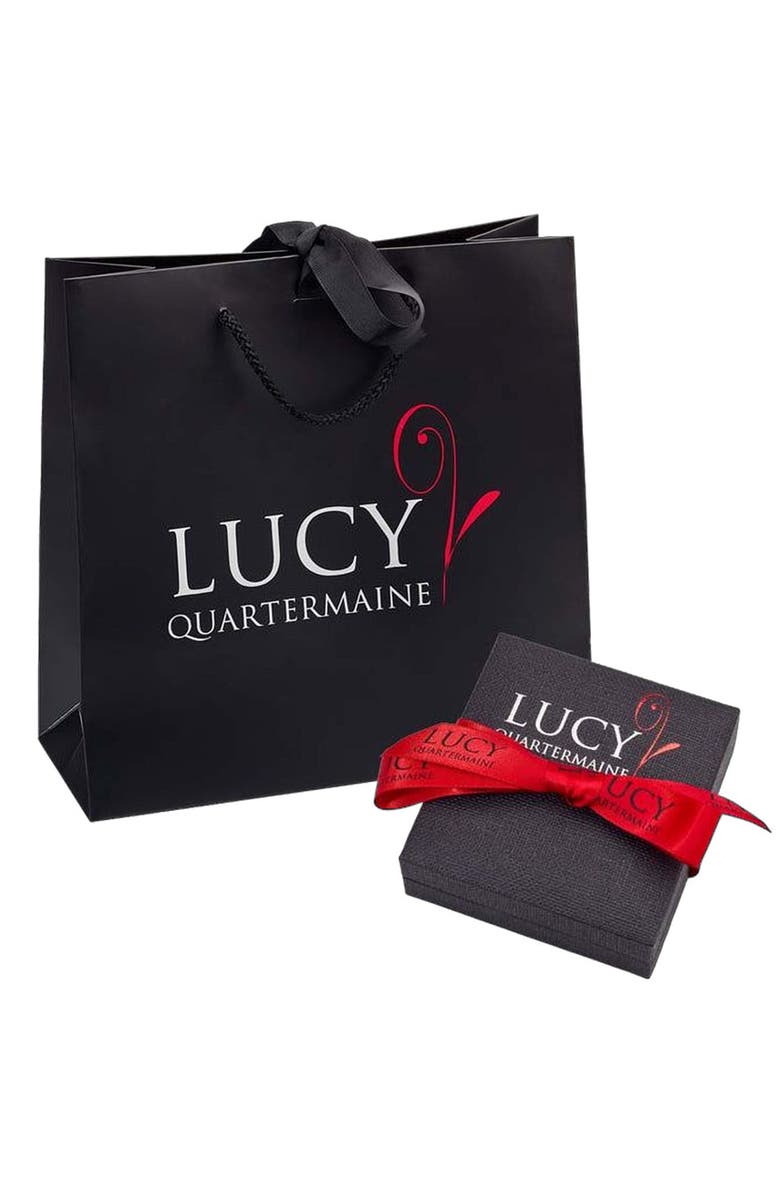 Lucy Quartermaine Short Drop Earrings, Alternate, color, Sterling Silver