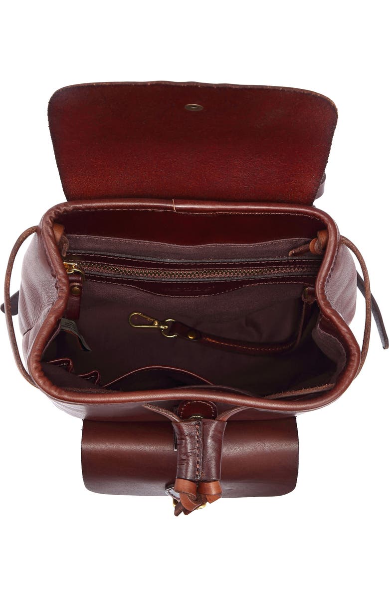 OLD TREND Isla Small Leather Backpack, Alternate, color, Brown