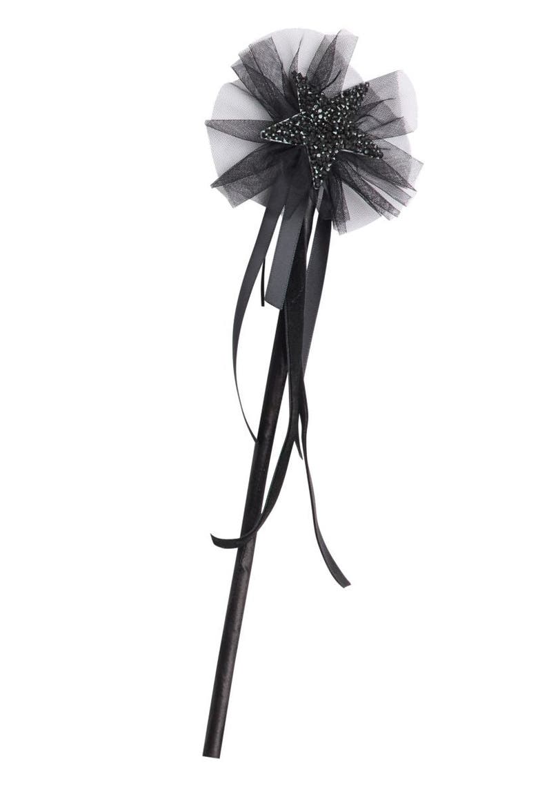 Dark Fairy Wand for Girls, Main, color, Black