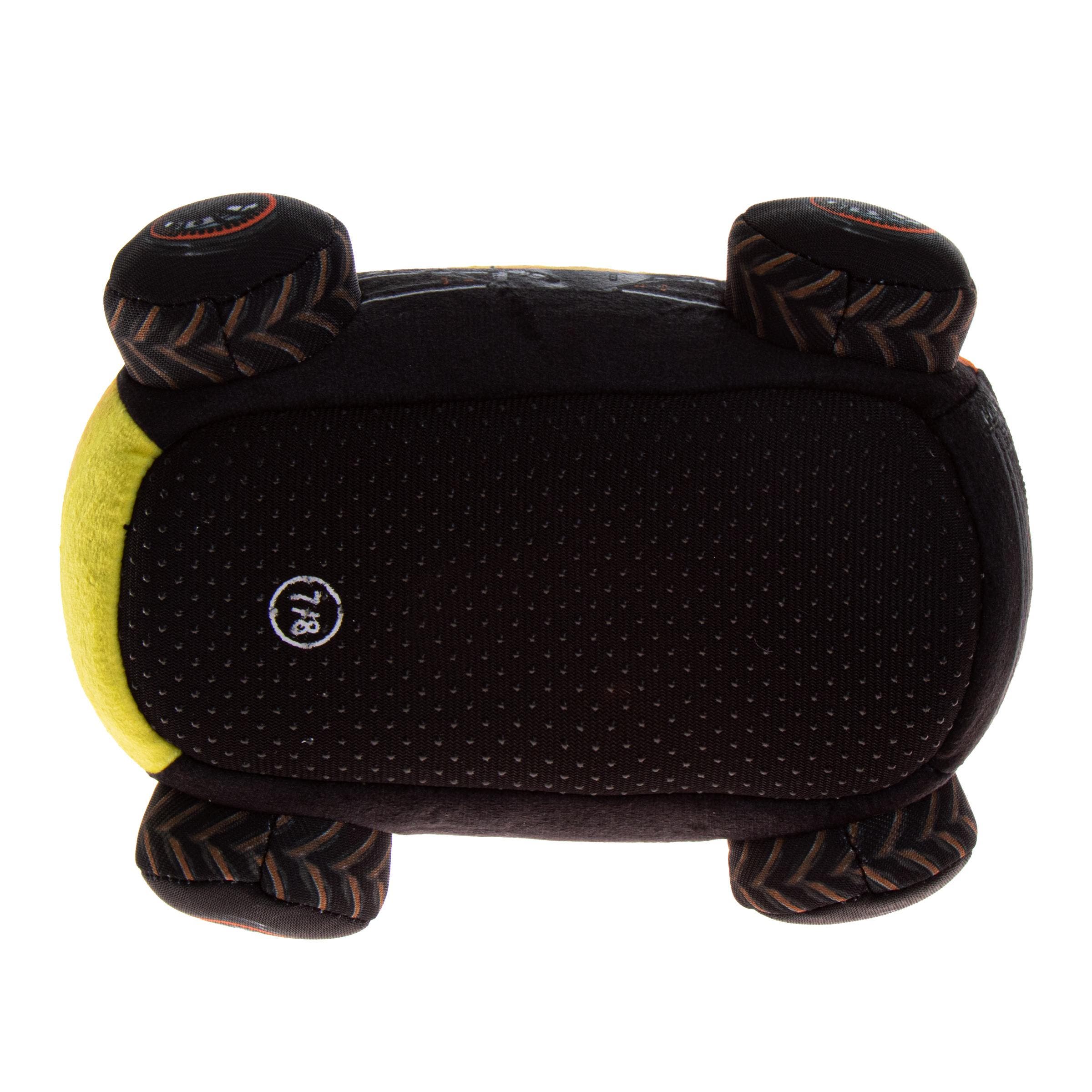 Monster Jam Boys' 3D Plush Slippers, Alternate, color, Orange Black