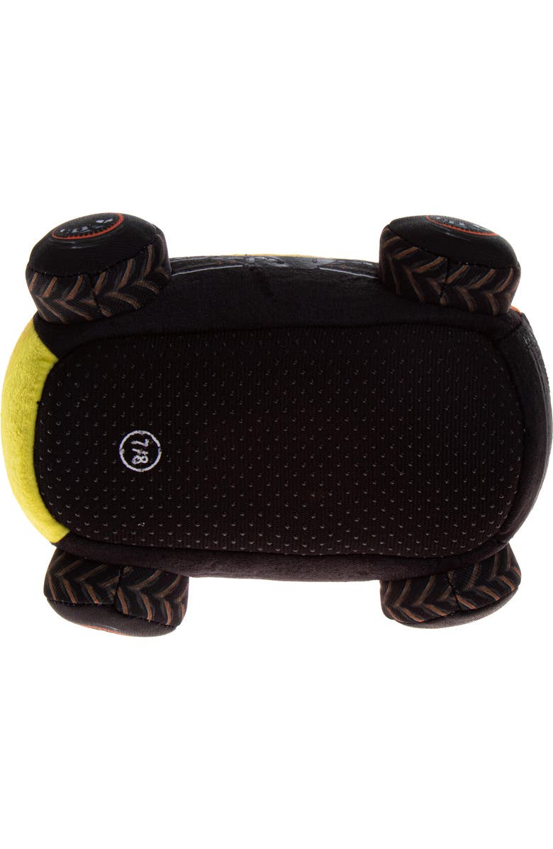 Monster Jam Boys' 3D Plush Slippers, Alternate, color, Orange Black