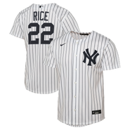 Nike Youth Nike Ben Rice White New York Yankees Home Replica Jersey