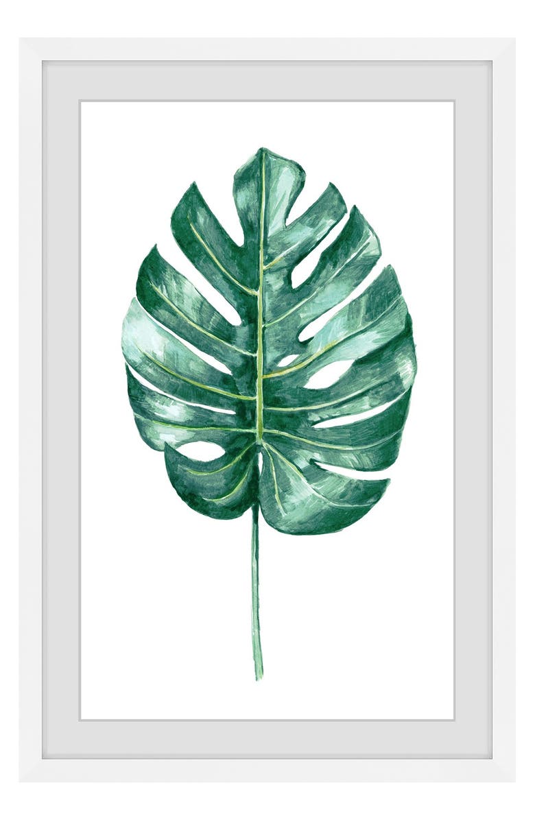 MARMONT HILL Banana Leaf Portrait Framed Painting Print - 36" x 24", Alternate, color,