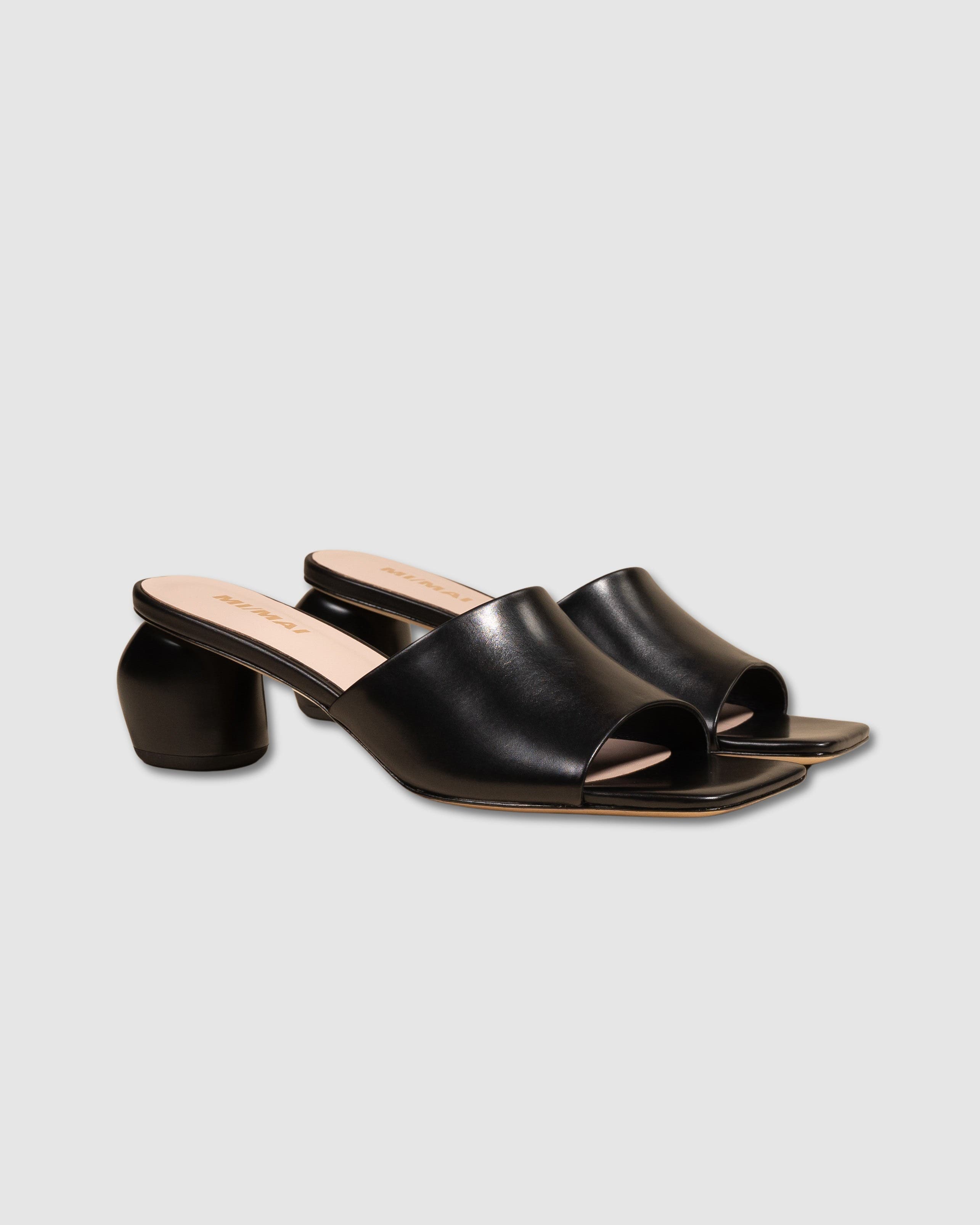 MI/MAI Gemma Low Heel Mule, Alternate, color, Black