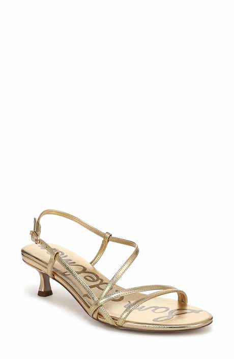 Cora Slingback Kitten Heel Sandal