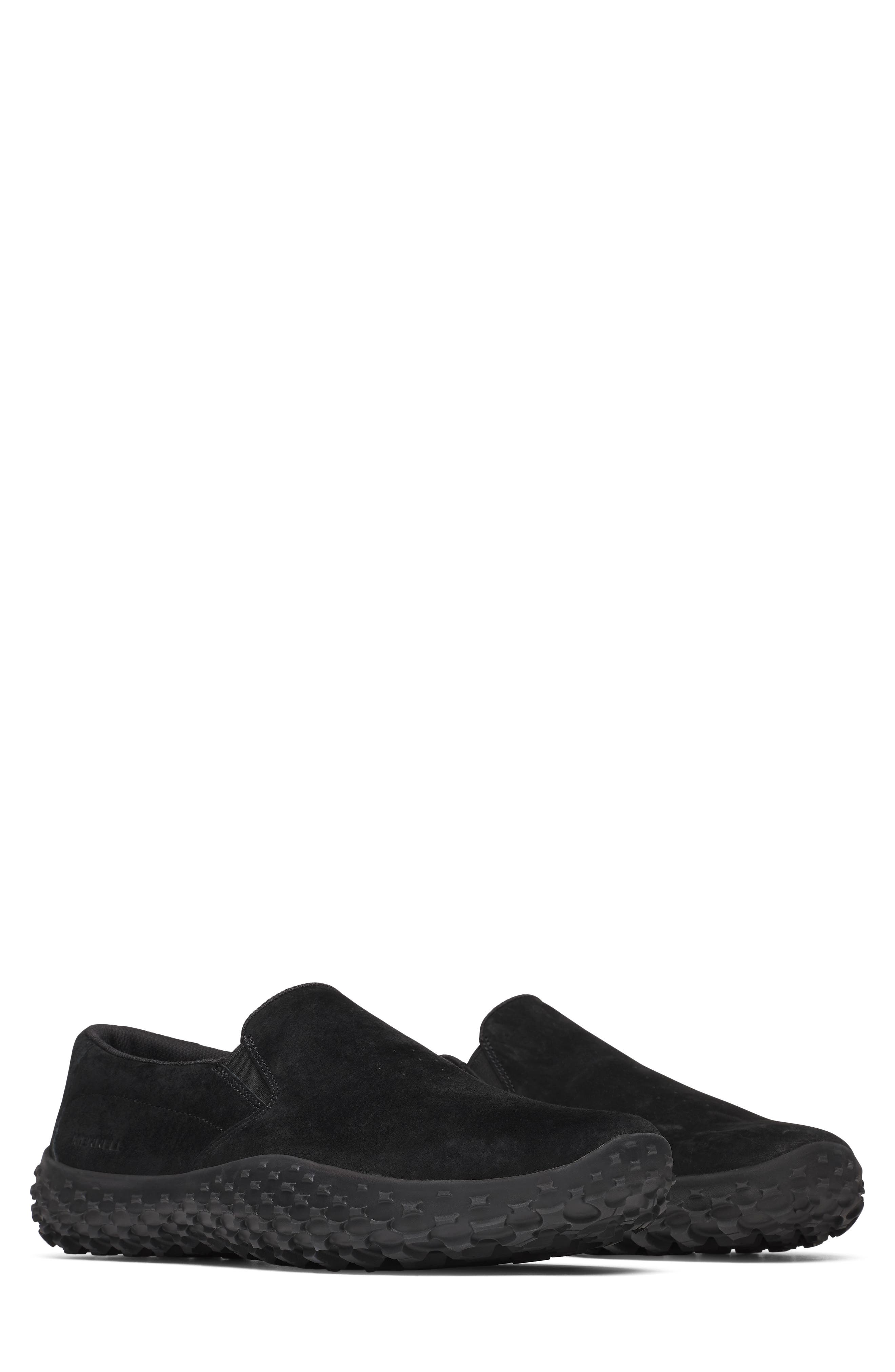 Merrell Wrapt Slip-on Waterproof Hiking Sneaker, Main, color, Black
