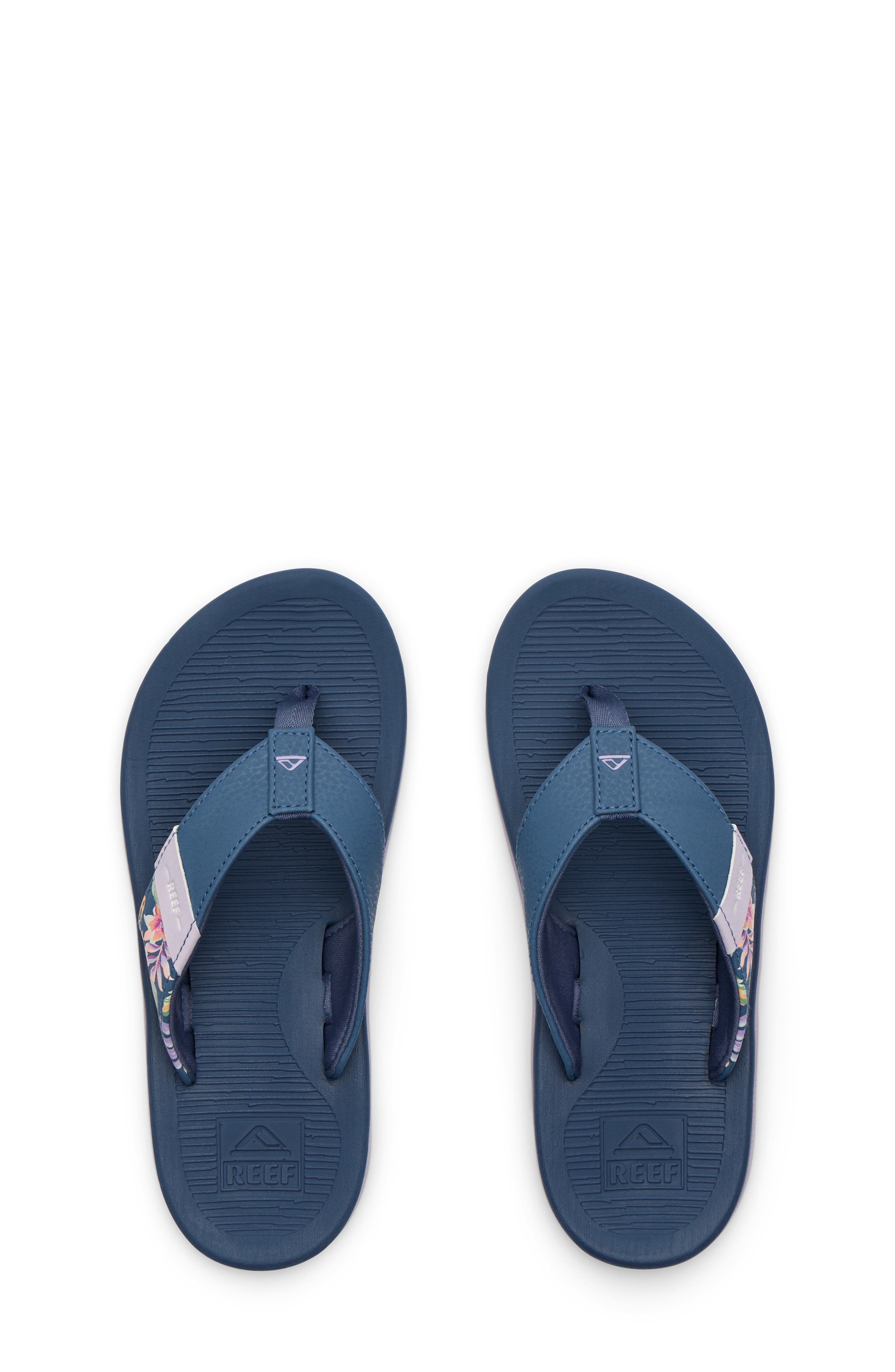 Reef Kids' Santa Ana Flip Flop, Alternate, color, Vintage Indigo